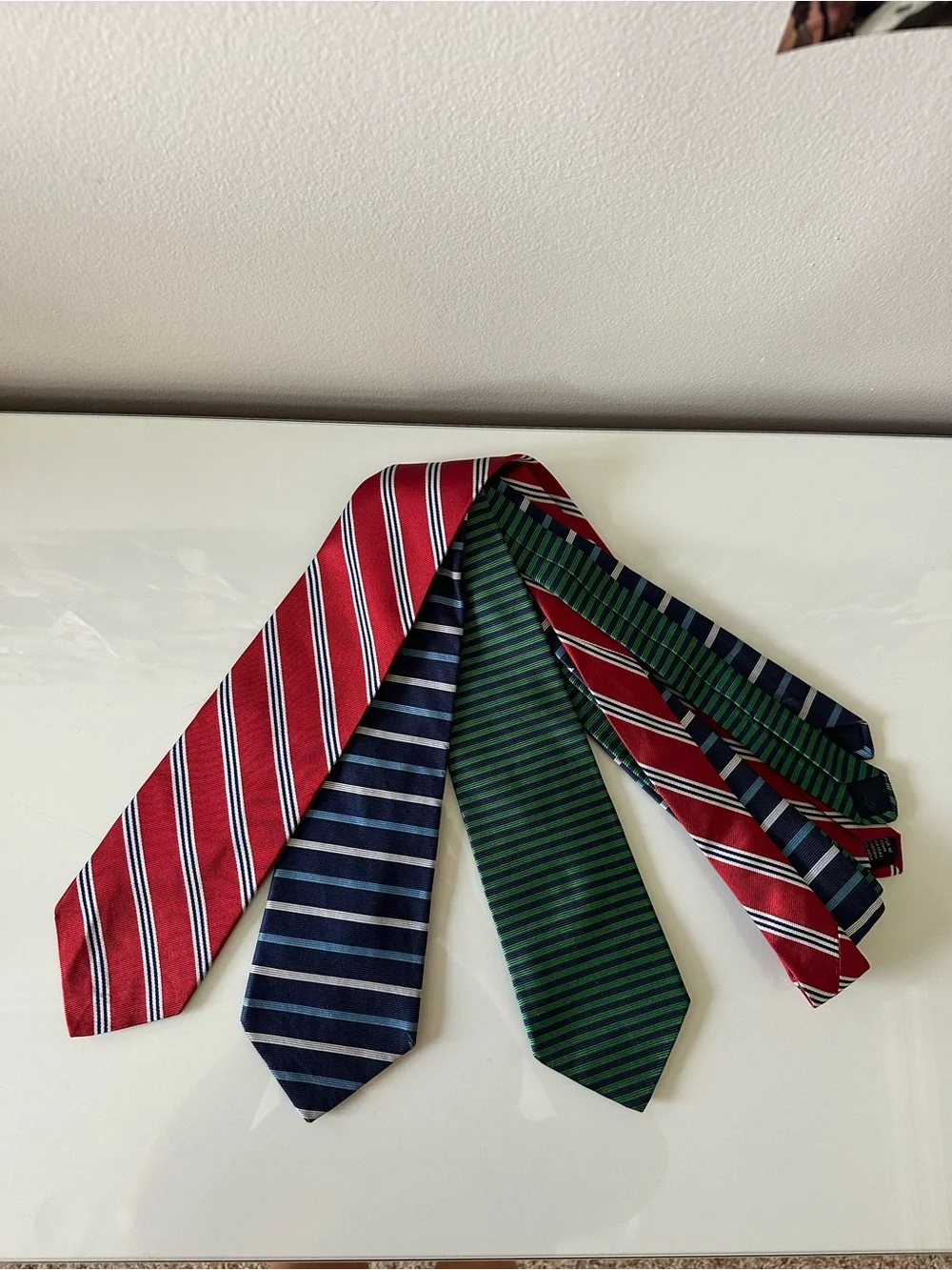 Brooks Brothers Maker Necktie Lot 3  Tie Silk Mens